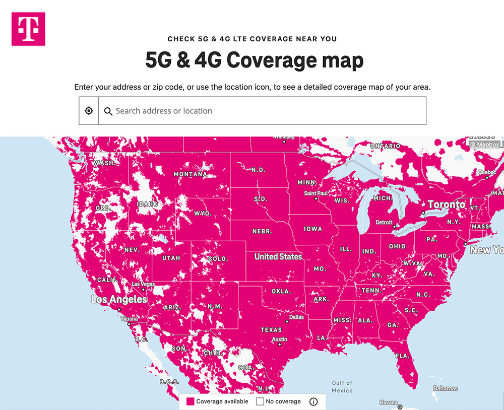 Sprint Map Coverage 2025
